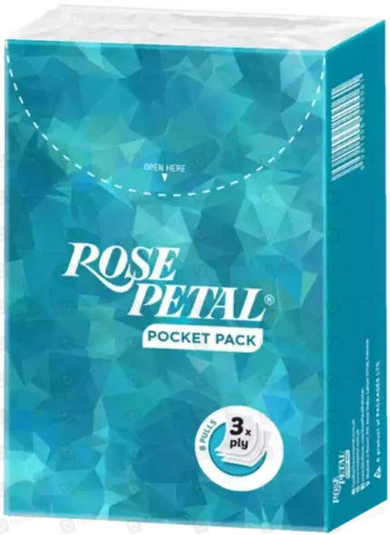 Rose Petal Pocket Tissue Pack