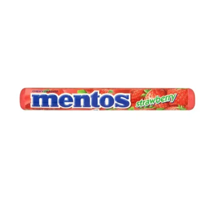 Mentos Strawberry Chewy Dragees 37.5g