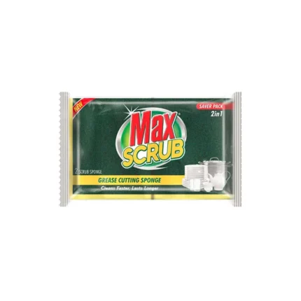 Max Scrub Grease Cutting Sponge 2in1