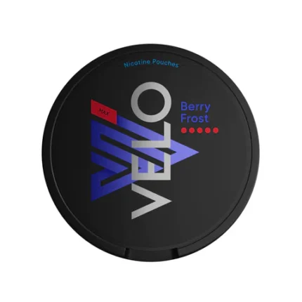 VELO NICOTINE POUCHES BERRY FROST EUROPEAN LARGE