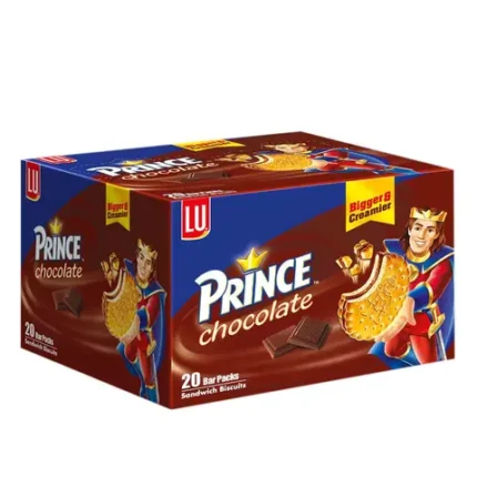 Lu Prince Biscuit Chocolate Bar Pack 20pcs