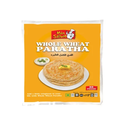 Mon Salwa Whole Wheat Paratha 20 Pcs Pack