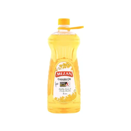 Mezan Canola Oil 3 Liter Bottle