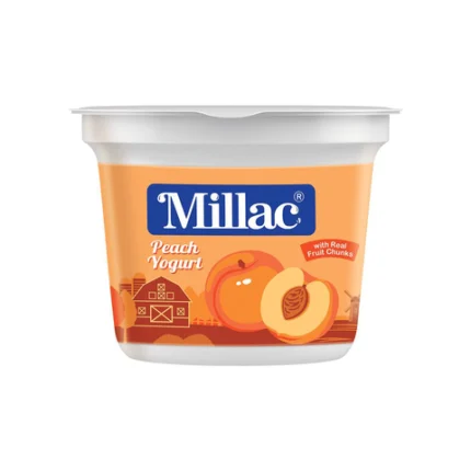 Millac Peach Fruit Yogurt 100g