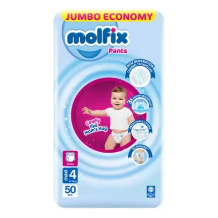 MOLFIX PANTS JUMBO 4NO 50PCS NEW PACKING.