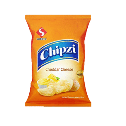 Chipzi Plain Chips Chedder Cheese 35 Gm