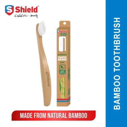 Shield Bamboo Toothbrush Medium
