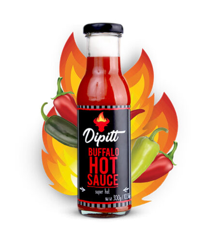 dipitt buffalo hot sauce 300gm