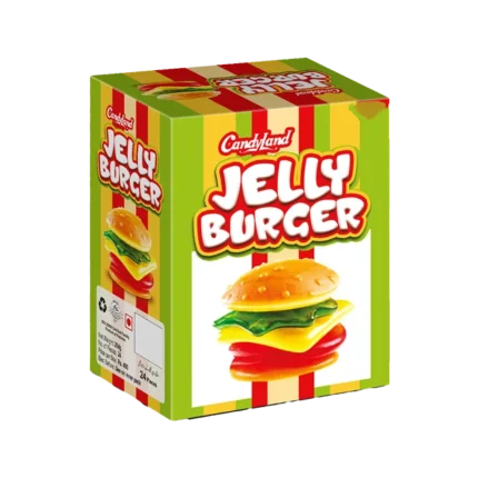 Candyland Burger Jelly Box 24pcs