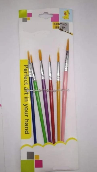 paint brush 6pec