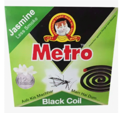 Metro Jasmine Black Coil Box 1pc