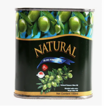 Natural Olive Pomace Oil Tin 1000ml