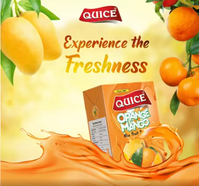 Quice Mango Orange Juice.