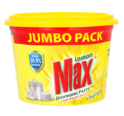 Lemon Max Dishwash Paste Yellow 750 Gm