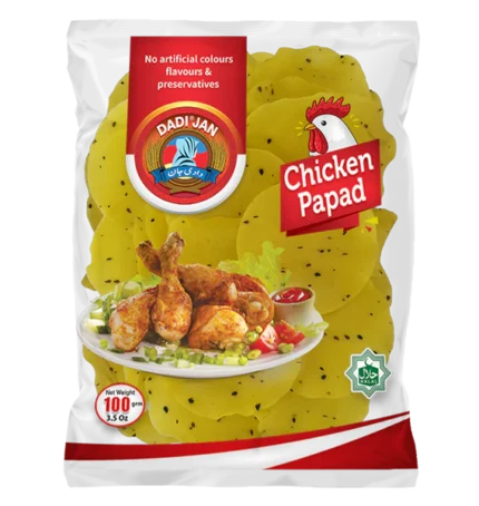 Dadi Jan Chicken Papad 100 Gm