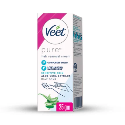 Veet Hair Removing Cream Pure Aloe Vera Extract 25g
