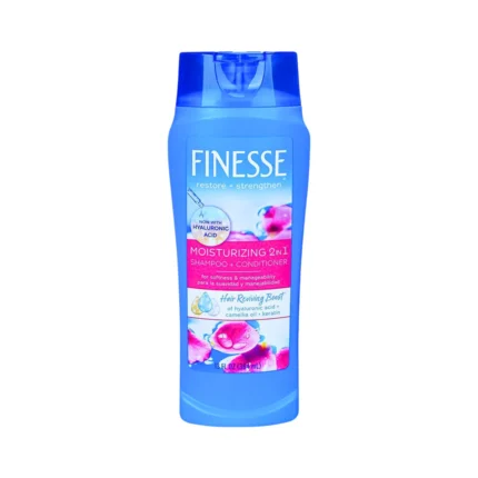 Finesse Moisturizing 2 in 1 Shampoo & Conditioner 384ml