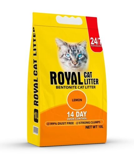 ROYAL CAT LITTER LEMON Bentonite 10LITER