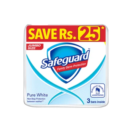Safeguard Soap Pure White 3 X 175g