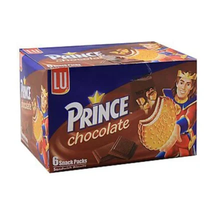 LU PRINCE CHOCOLATE 6 HALF ROLLS BOX NEW