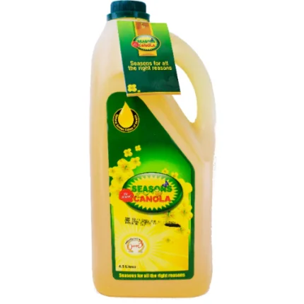 Seasons Canola Oil 4.5 Litre Bottle