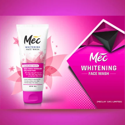 Mec Whitening Flawless White Face Wash 100gm