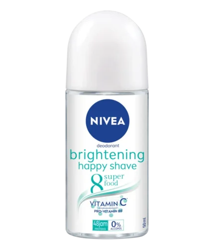 Nivea Brightening Happy Shave ROLL ON 50ML