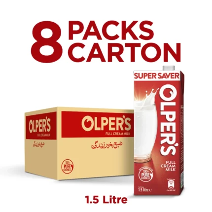 Olpers Full Cream Milk Xl 8 Pack Caton