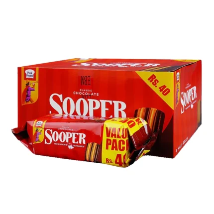 Sooper Chocolate H/r 8pcs Rs:40