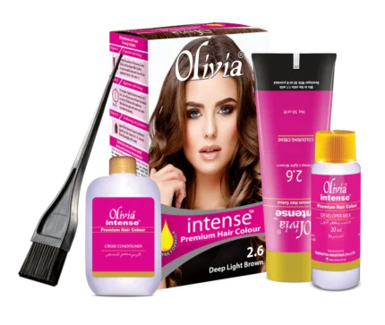 Olivia Intense Colour 2.6 Deep Light Brown Hair Colour