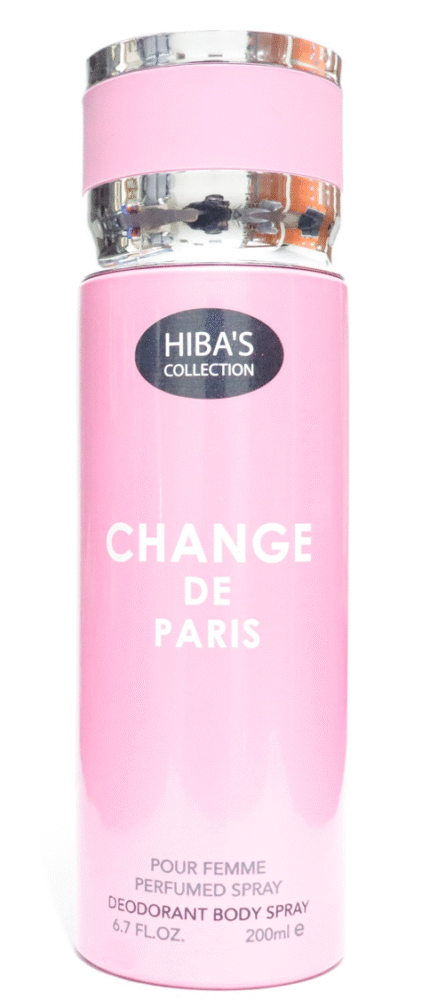 Hibas Body Spray 200ml Change De Paris