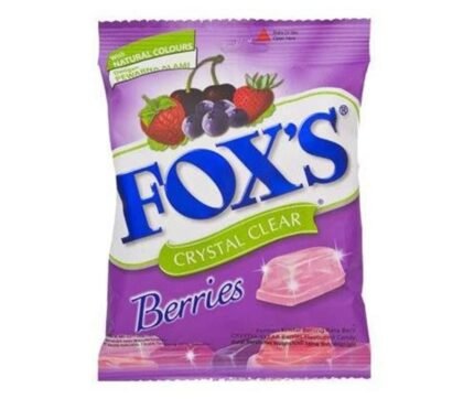 NESTLE CANDY FOX'S CRYSTAL CLEAR BERRIES PACKET 90 GM