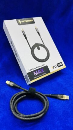 INTERLINK TYPE C TO IPHONE CABLE 27W