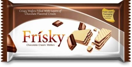 Innovative Frisky Chocolate Cream Wafers 75g