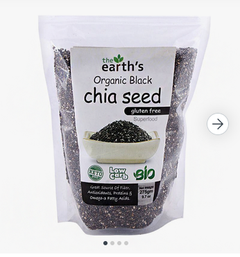 Eart Flex Chia Seeds 275gm