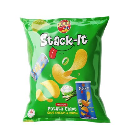 Stack It Snacks Sour Cream Onion 40g