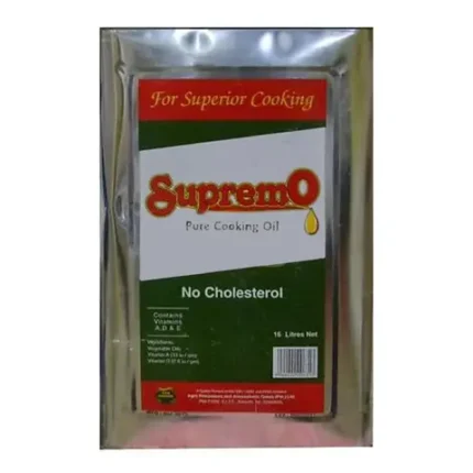 Soya Supreme Supremo Pure Cooking Oil 16 Litres Tin
