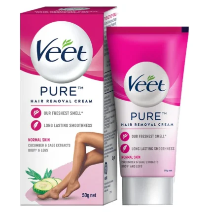 Veet Pure Hair Removal Cream For Normal Skin 50g