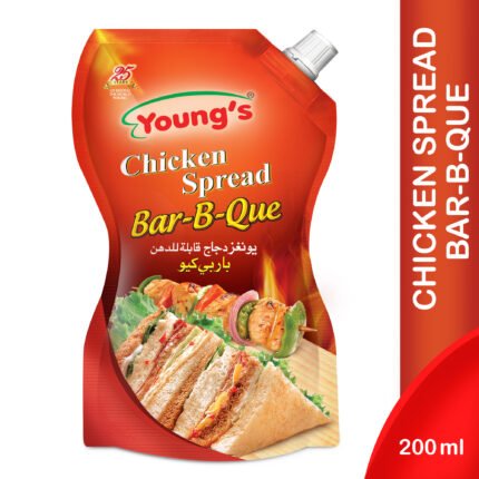 Youngs Chicken Spread Bbq Pouch 200 Ml