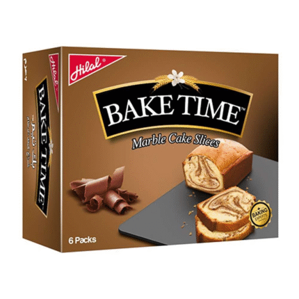 Hilal Bake Time Marble Cake Slices 6 Packs 40g