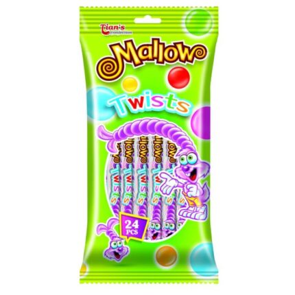 Tians Mallow Twists 24pcs Pack