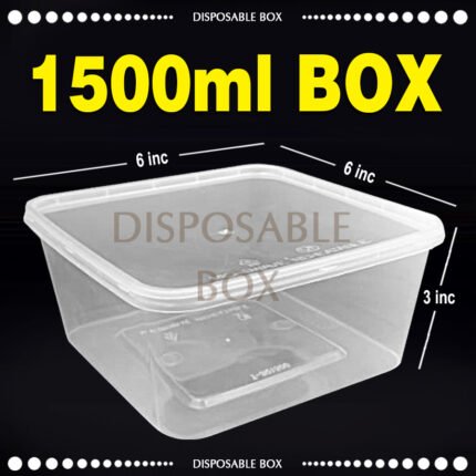 Disposable Box 1500ml
