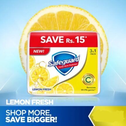 SAFEGUARD SOAP 3IN1 LEMON