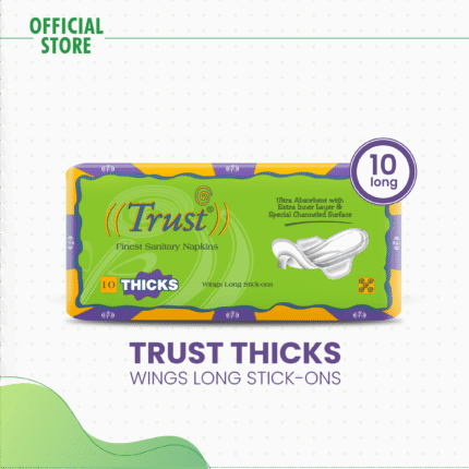 Trust Regular Long Stick Ons Pad Thick 10pcs Pack