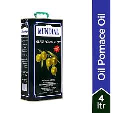 Mundial Olive Pomace Oil 4ltr Tin