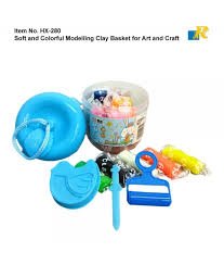 Heng Xin Soft and Colorful Modelling Clay Bascket toy kids