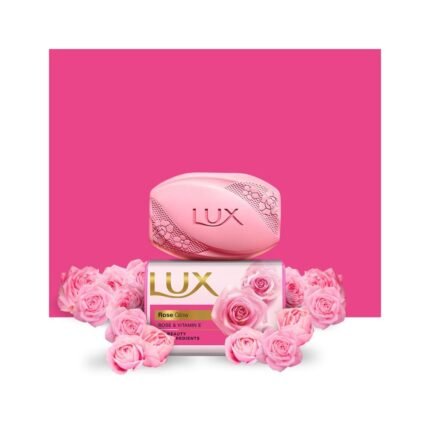 Lux Soap Pink Rose Glow 175gm