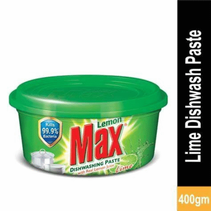 Lemon Max Dishwash Paste Green 400g