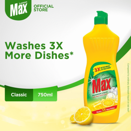 Lemon Max Dishwash Paste Yellow 750 Gm
