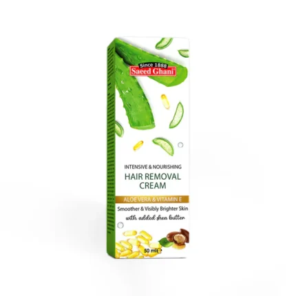 Saeed Ghani Hair Removal Cream with Aloe Vera & Vitamin E 50ml